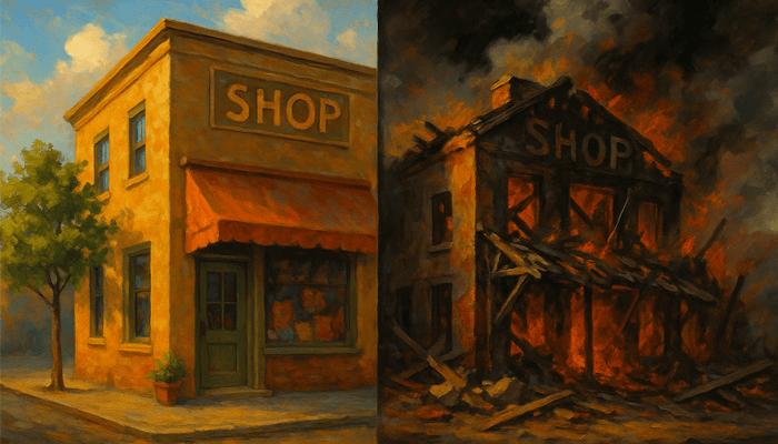 Small Business Thriving & Failing